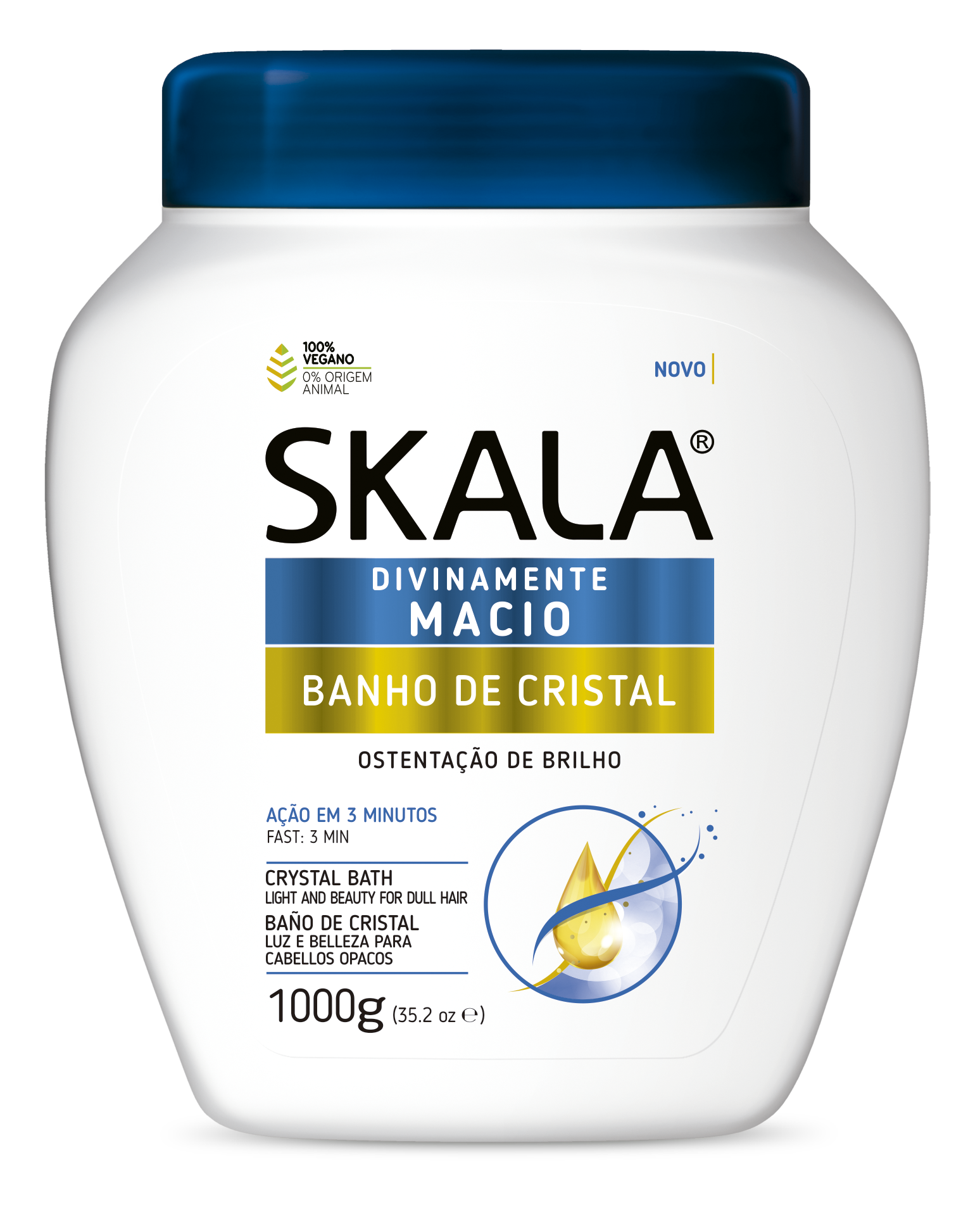 SKALA CR TRAT BANHO DE CRISTAL 1KG