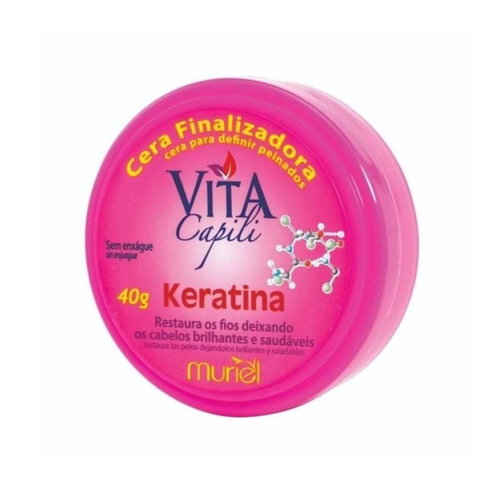 MURIEL CERA FINALIZADORA KERATINA 40G