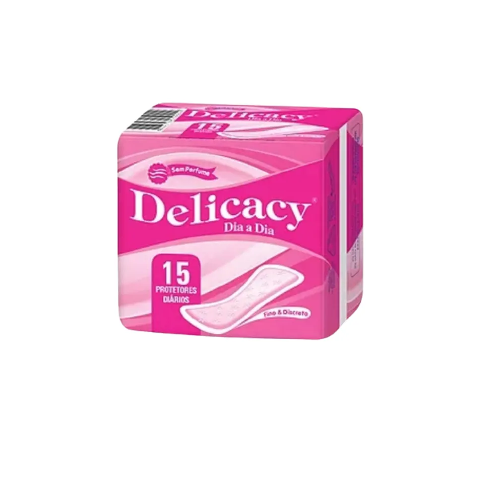 PROTETOR DIA. DELICACY COB. SUAVE C/15UN