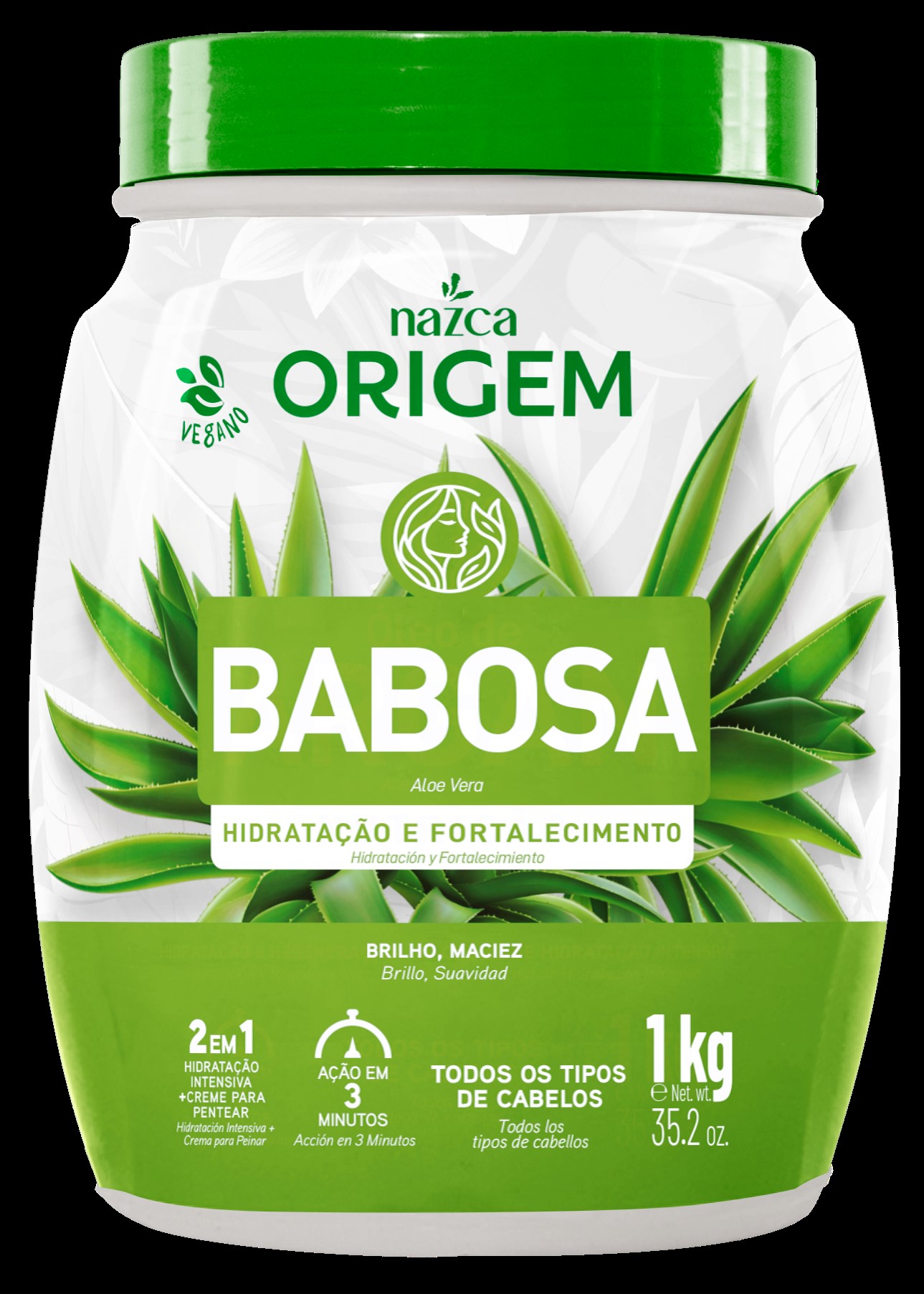ORIGEM 1KG 2EM1 CR HDR+CPP BABOSA