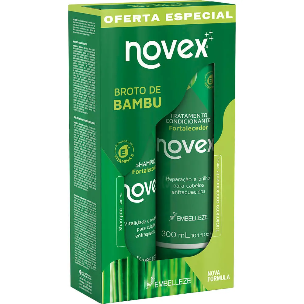 KIT NOVEX BROTO BAMBU SH+COND