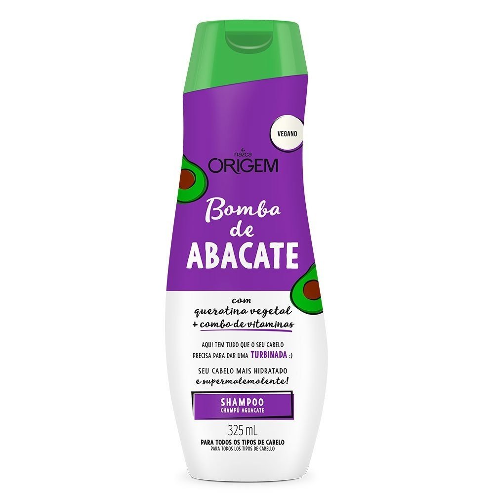 ORIGEM SH BOMBA DE ABACATE 325ML 