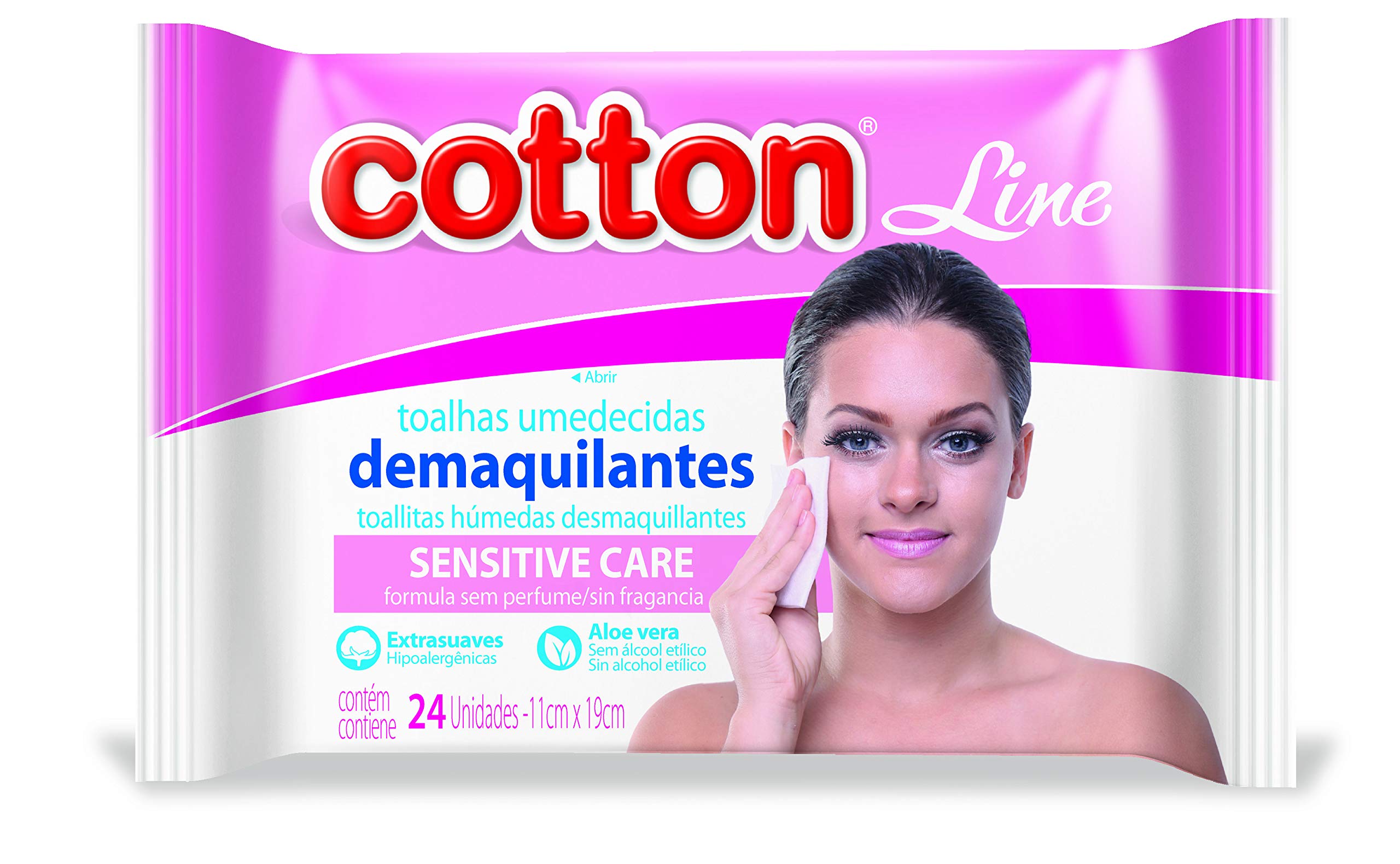 TOALHAS DEMAQUILANTES SENSITIVE CARE