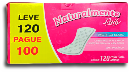 PROTETOR DIARIO NAT DAILY L120P100