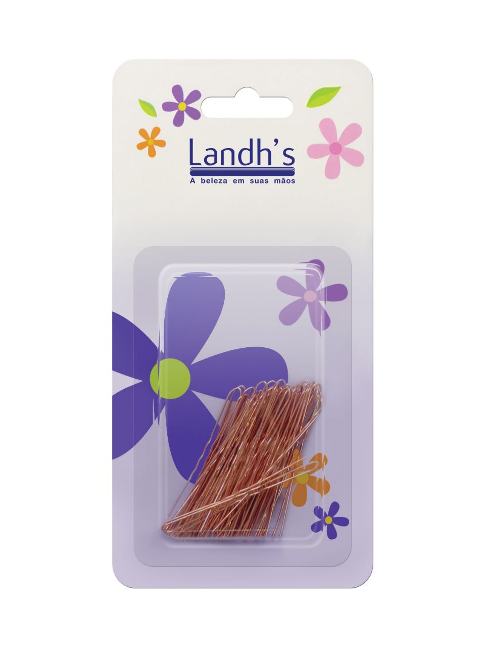 LANDHS GRAMPOS DE CABELO INVIS LOIRO