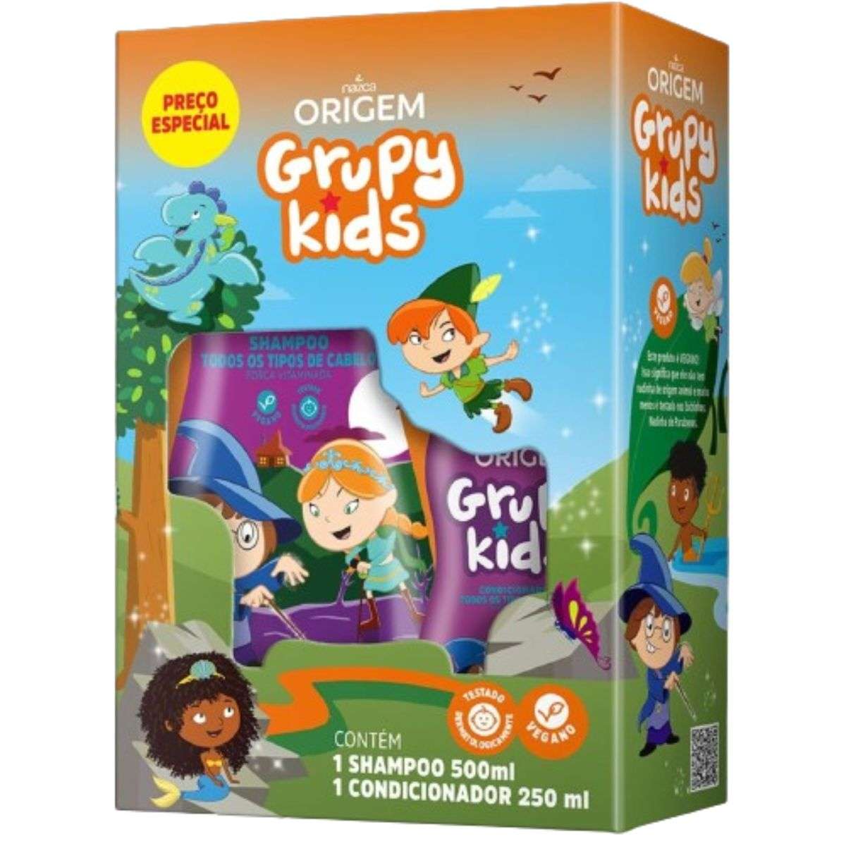 GKIDS KIT SH+COND FORC VITAMI 500ML+250M