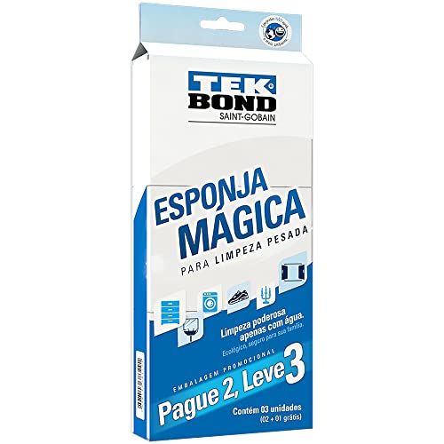 TEKBOND ESPONJA MAGICA LIMP. PESADA C/3
