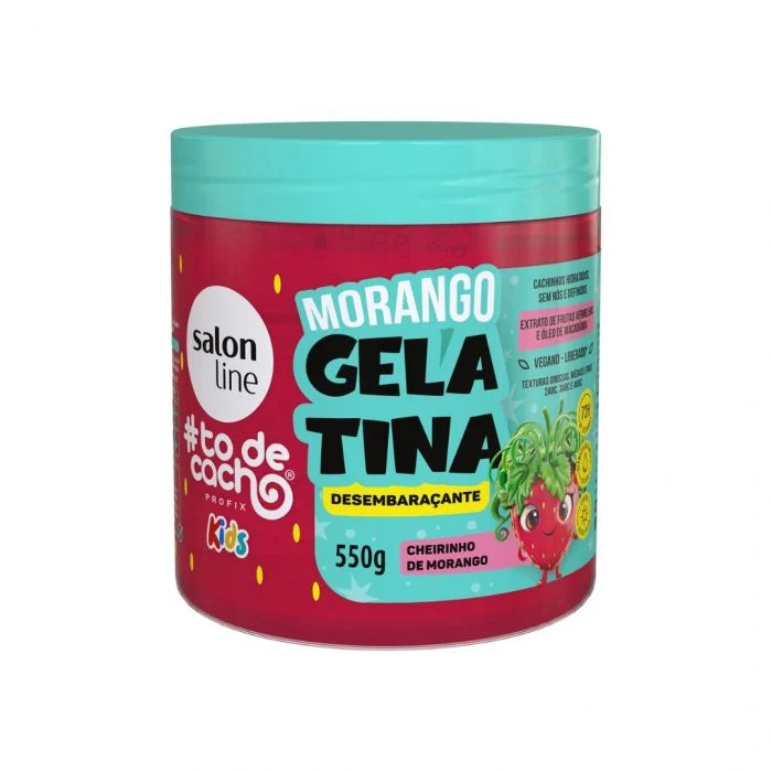 SL GELATINA KIDS MORANGO #TODECACHO 550G