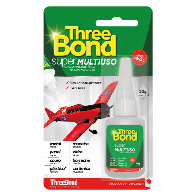 THREE BOND INST CARTELA MULTIUSO 20G UN