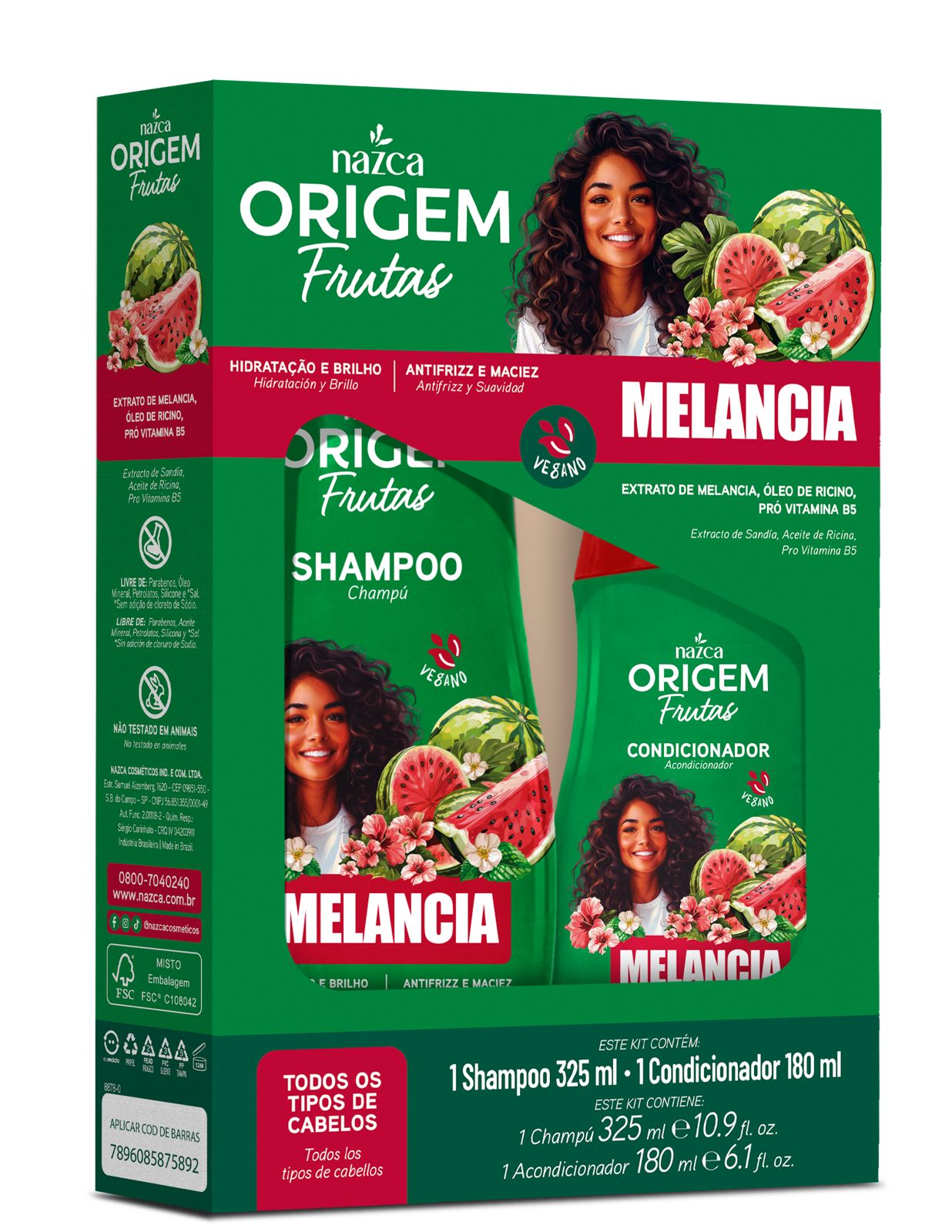 ORIGEM KIT SH+COND. MELANCIA