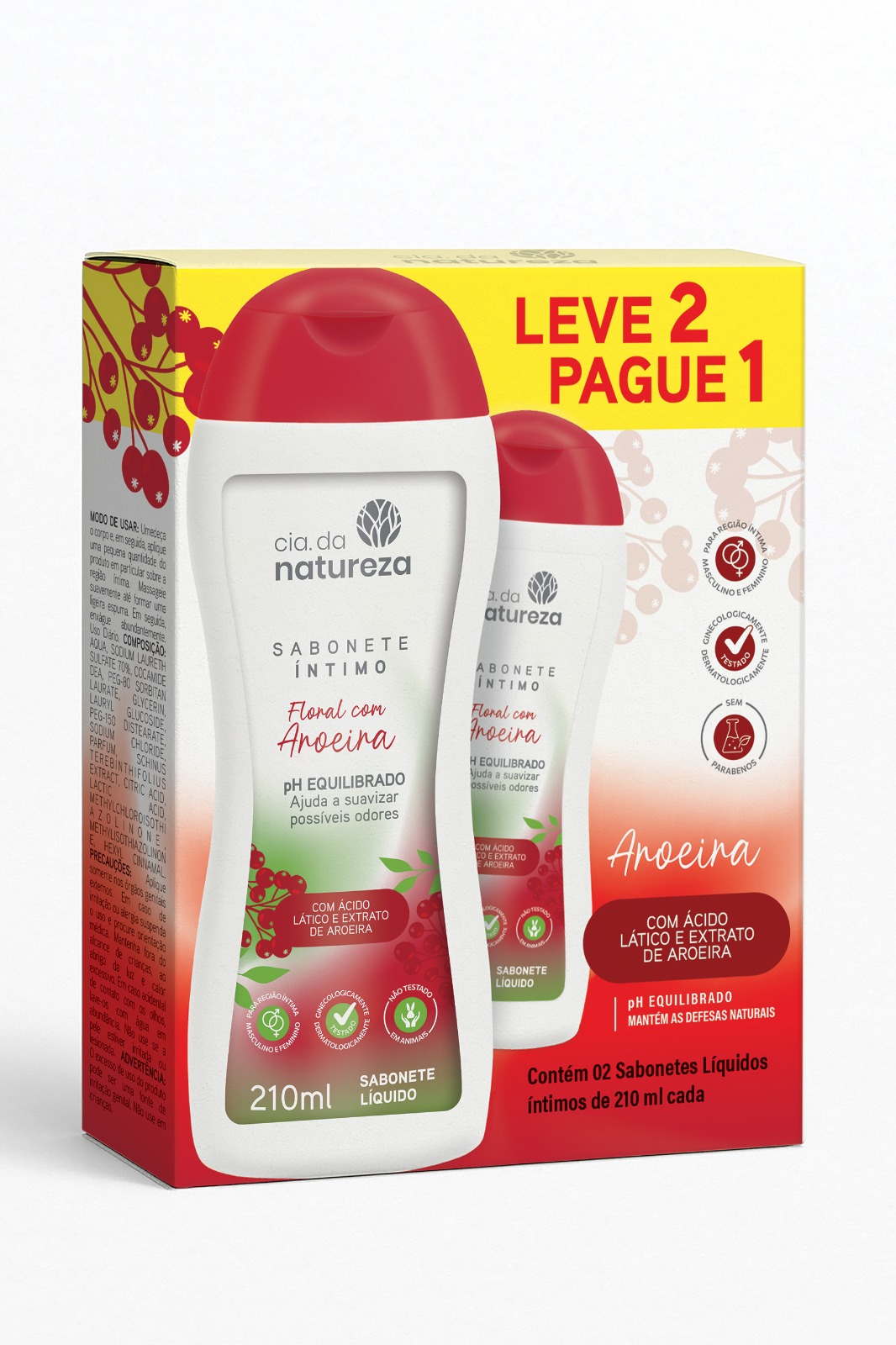 BETULLA KIT PROMO SAB INTIMO AROEIRA
