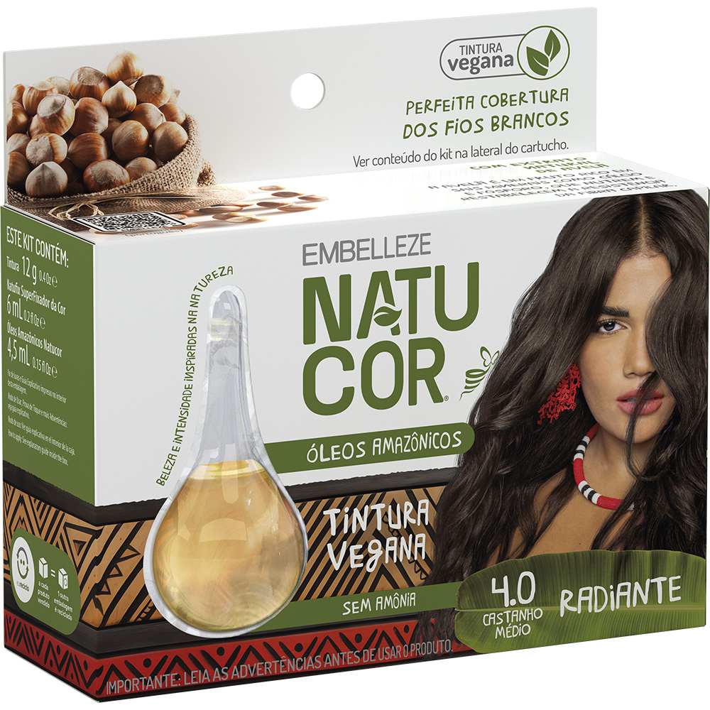 NATUCOR AMAZONIA 4.0 CASTANHO MEDIO