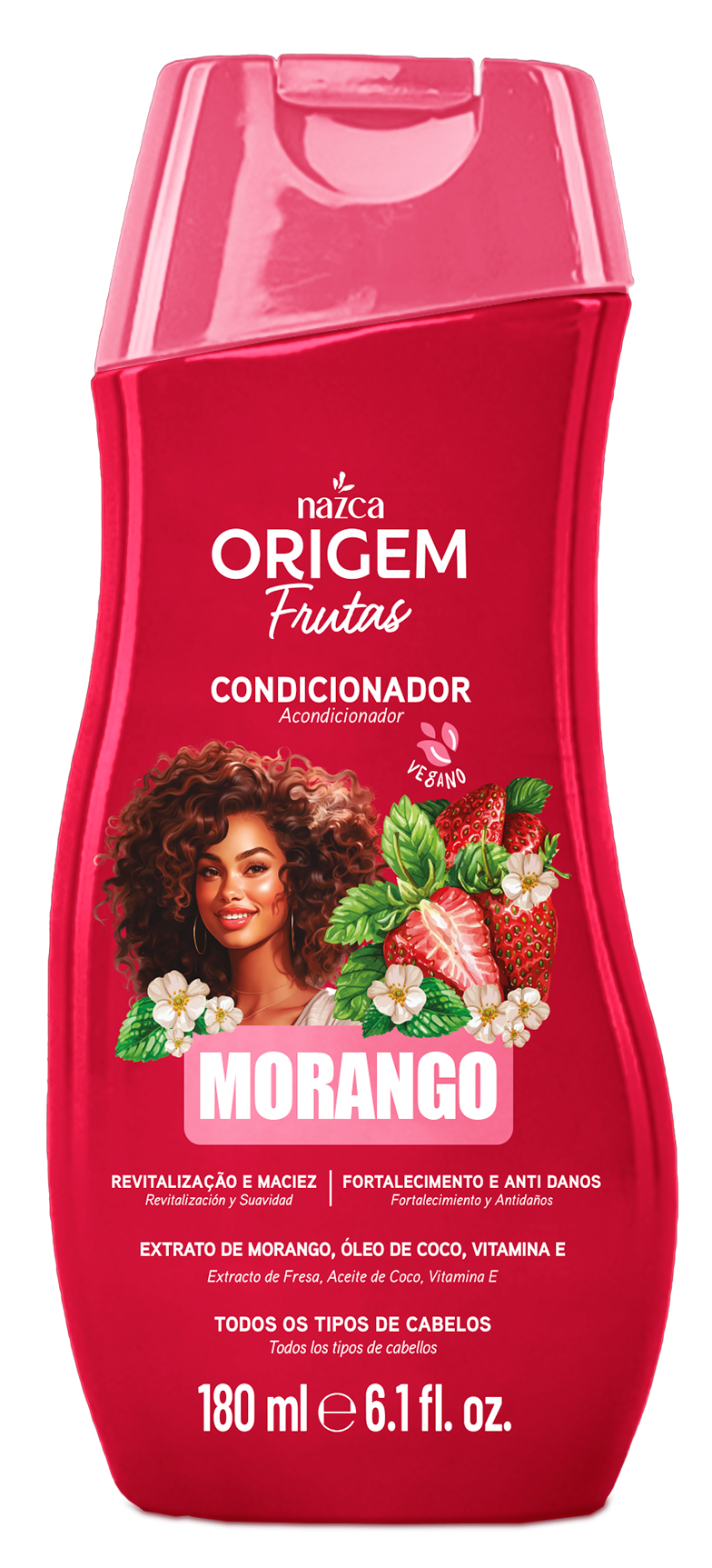 ORIGEM COND MORANGO 180ML