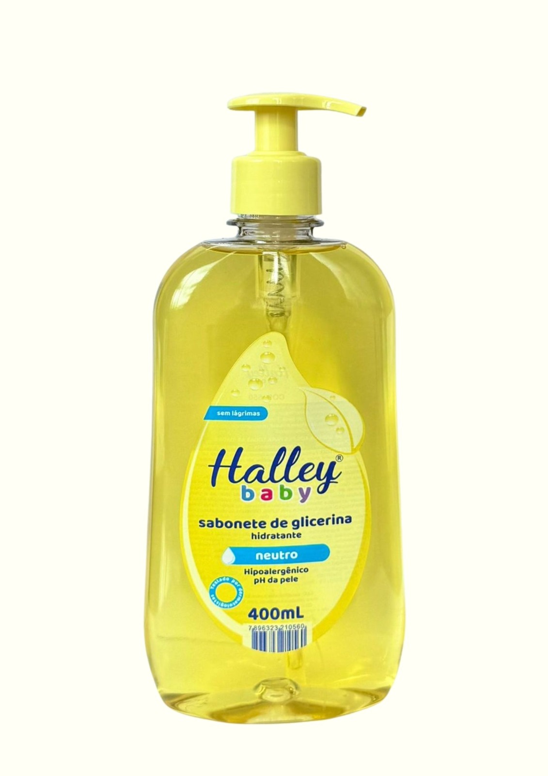 HALLEY SABONETE LIQ. GLIC. NEUTRO 400ML