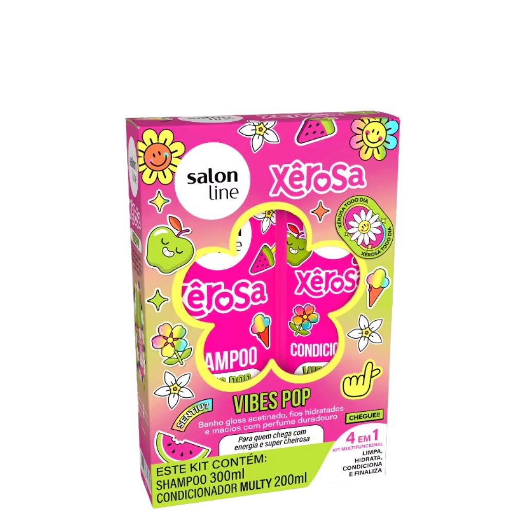 SL KIT SH+COND XEROSA MULTY VIBES POP