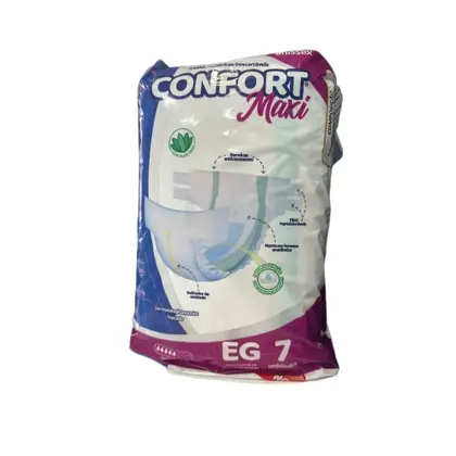 FRALDA GERIATRICA MAXI CONFORT EG 7UN
