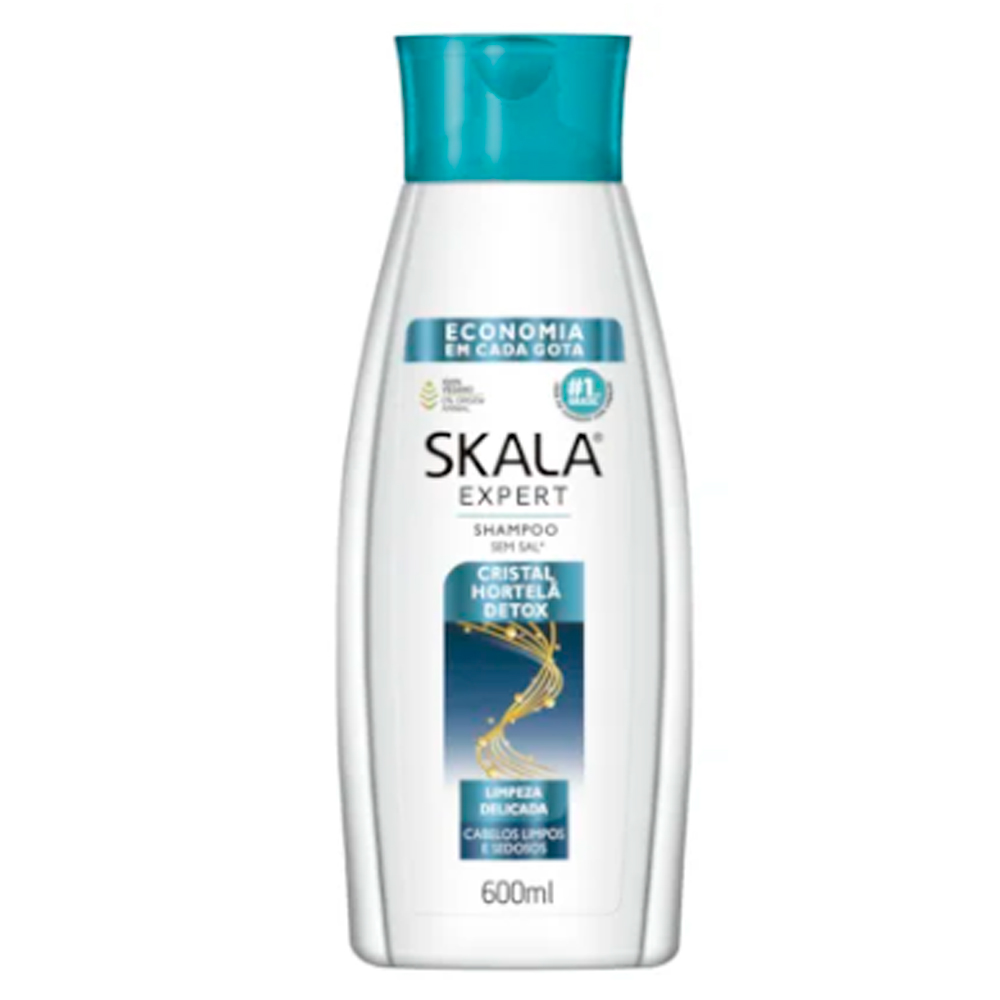 SKALA SH. CRISTAL HORTELA 600ML