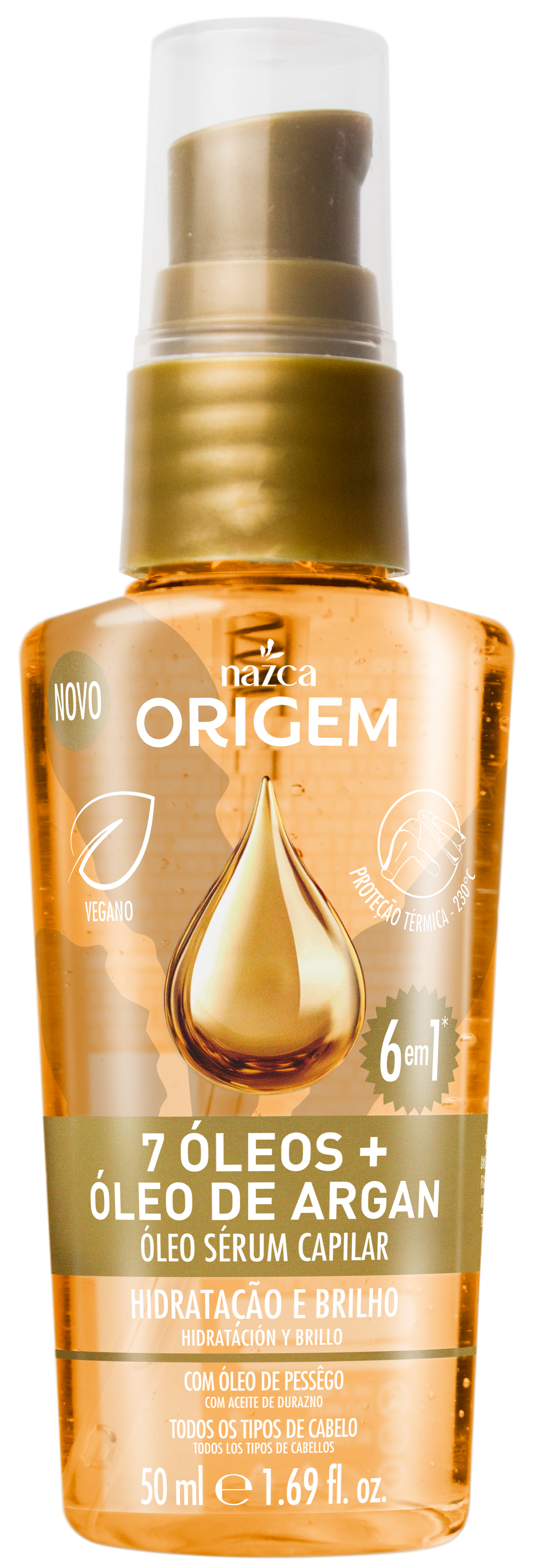 ORIGEM OLEO SERUN ARGAN+7 OLEOS 50ML
