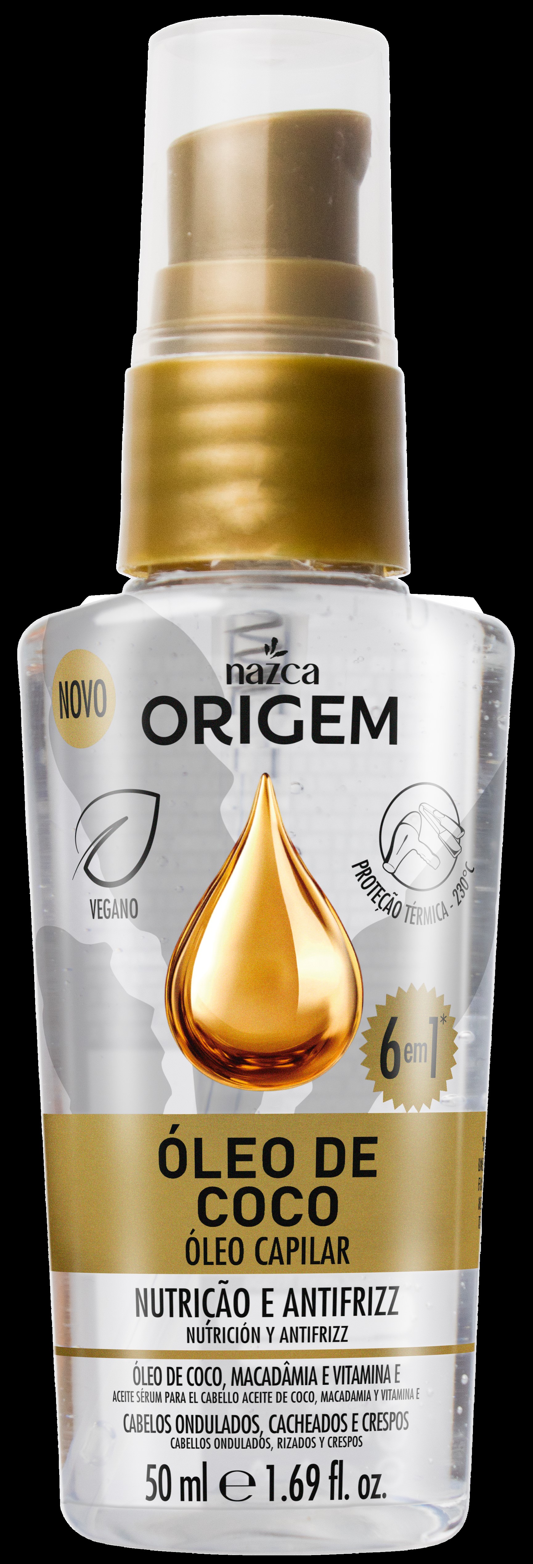 ORIGEM OLEO SERUN COCO E MACADAMIA 50ML
