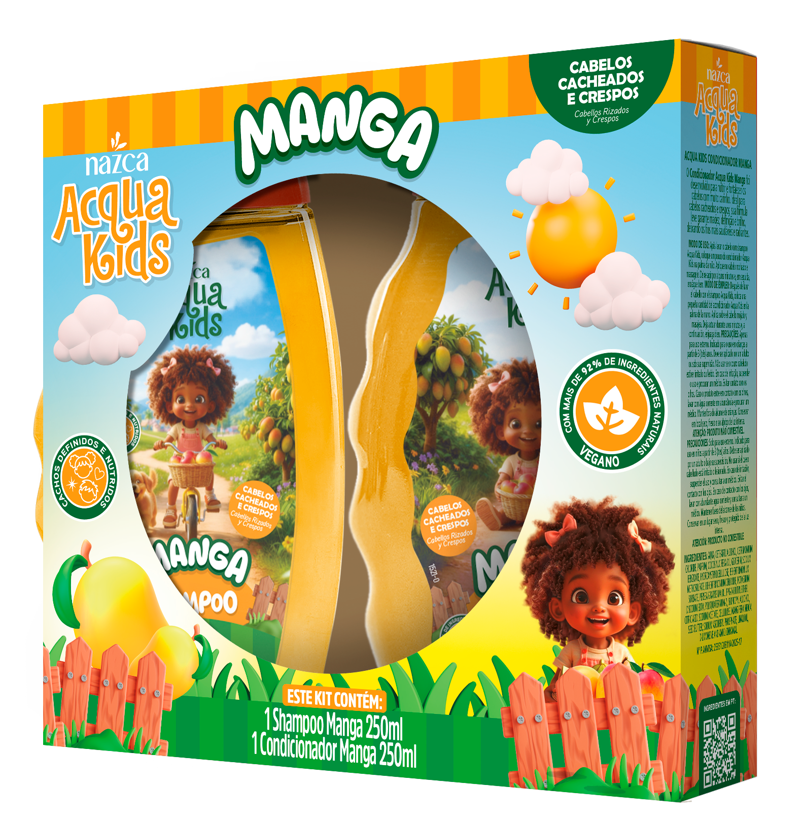 ACQUA KIDS KIT SH. E COND. MANGA