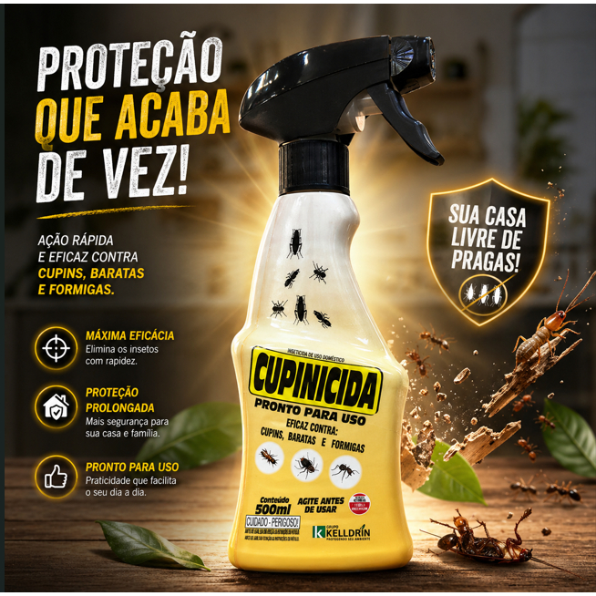 CUPINICIDA PRONTO P/ USO KELLDRIN