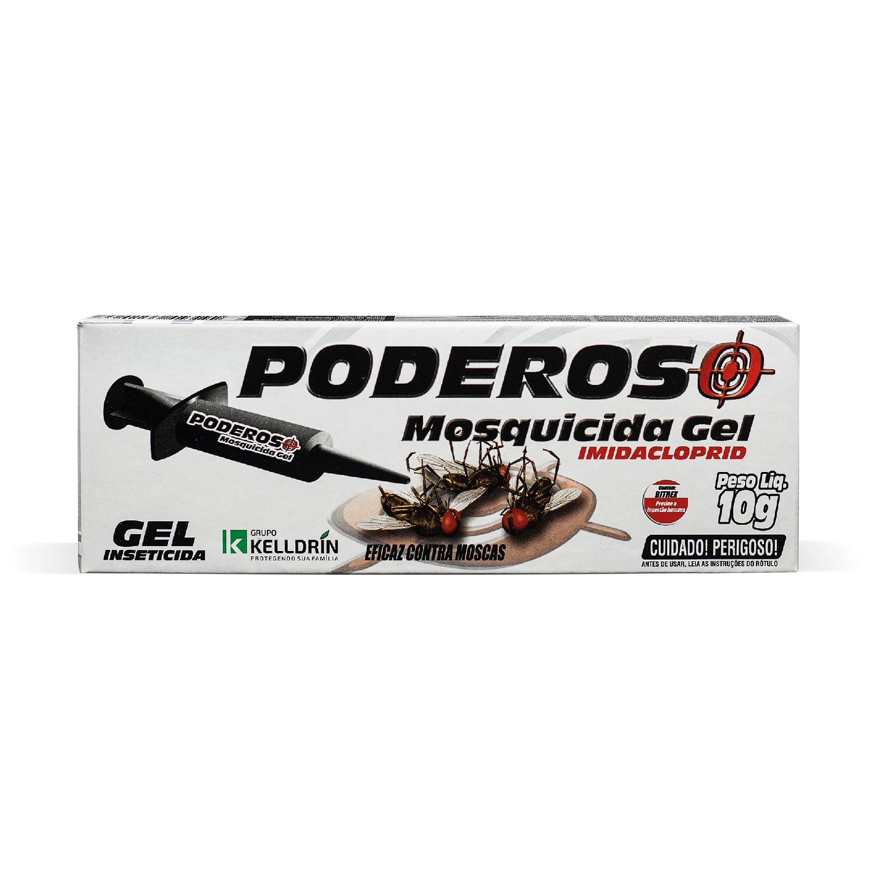 INSET. MOSQUICIDA PODEROSO EM GEL
