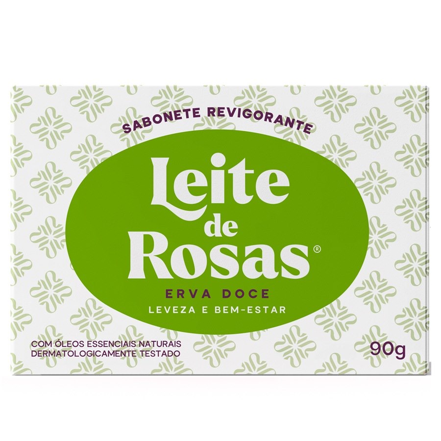 LEITE DE ROSAS SABONETE BARRA ERVA DOCE
