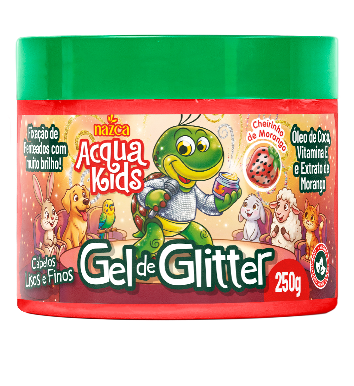 ACQUA KIDS GEL DE GLITER LISOS FINOS