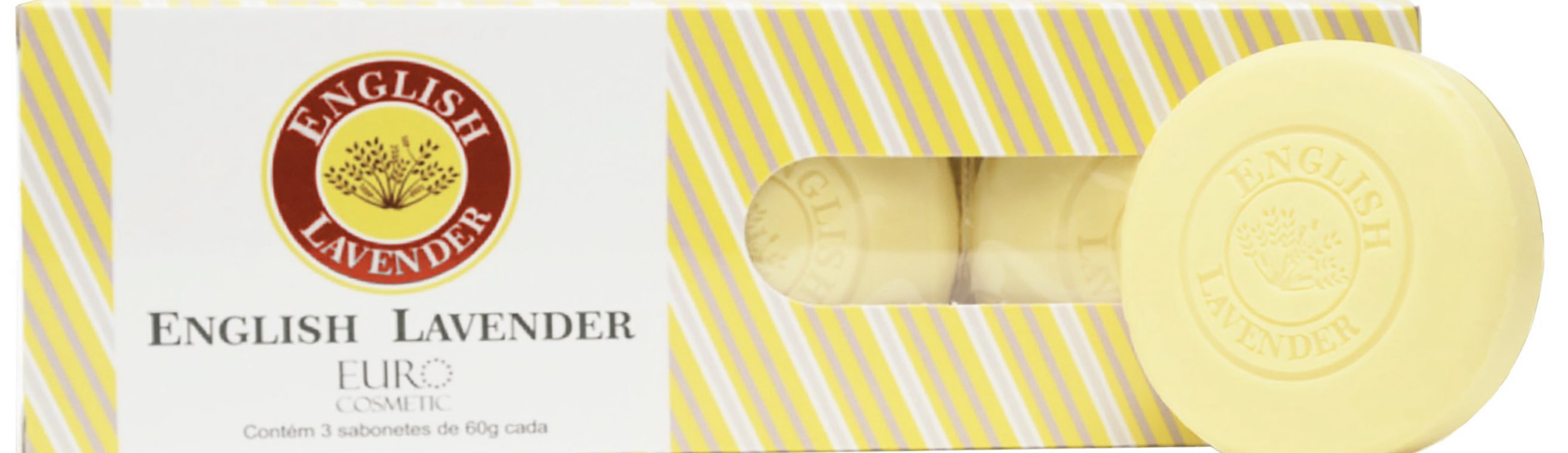 ENGLISH LAVENDER ESTOJ C/3 SABONETES 60G