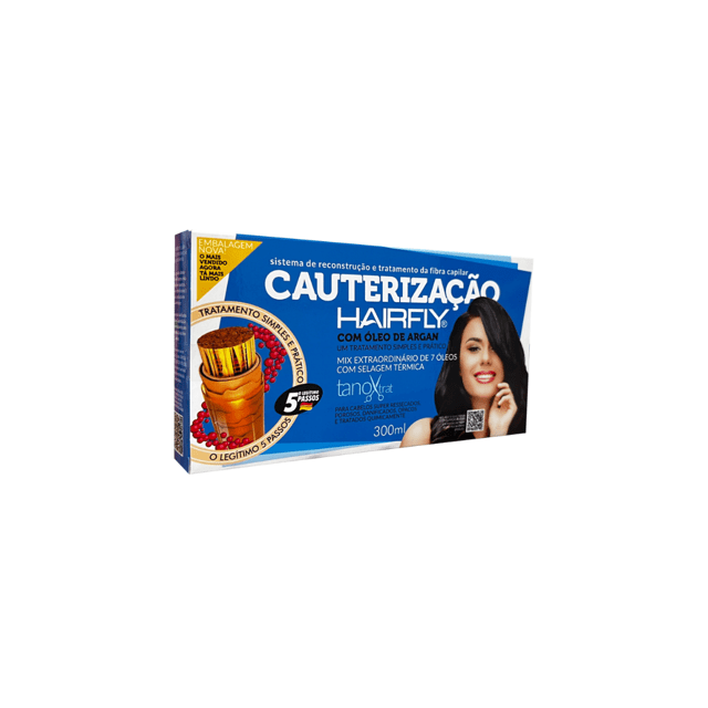HAIR FLY KIT CAUTERIZACAO OLEO DE ARGAN